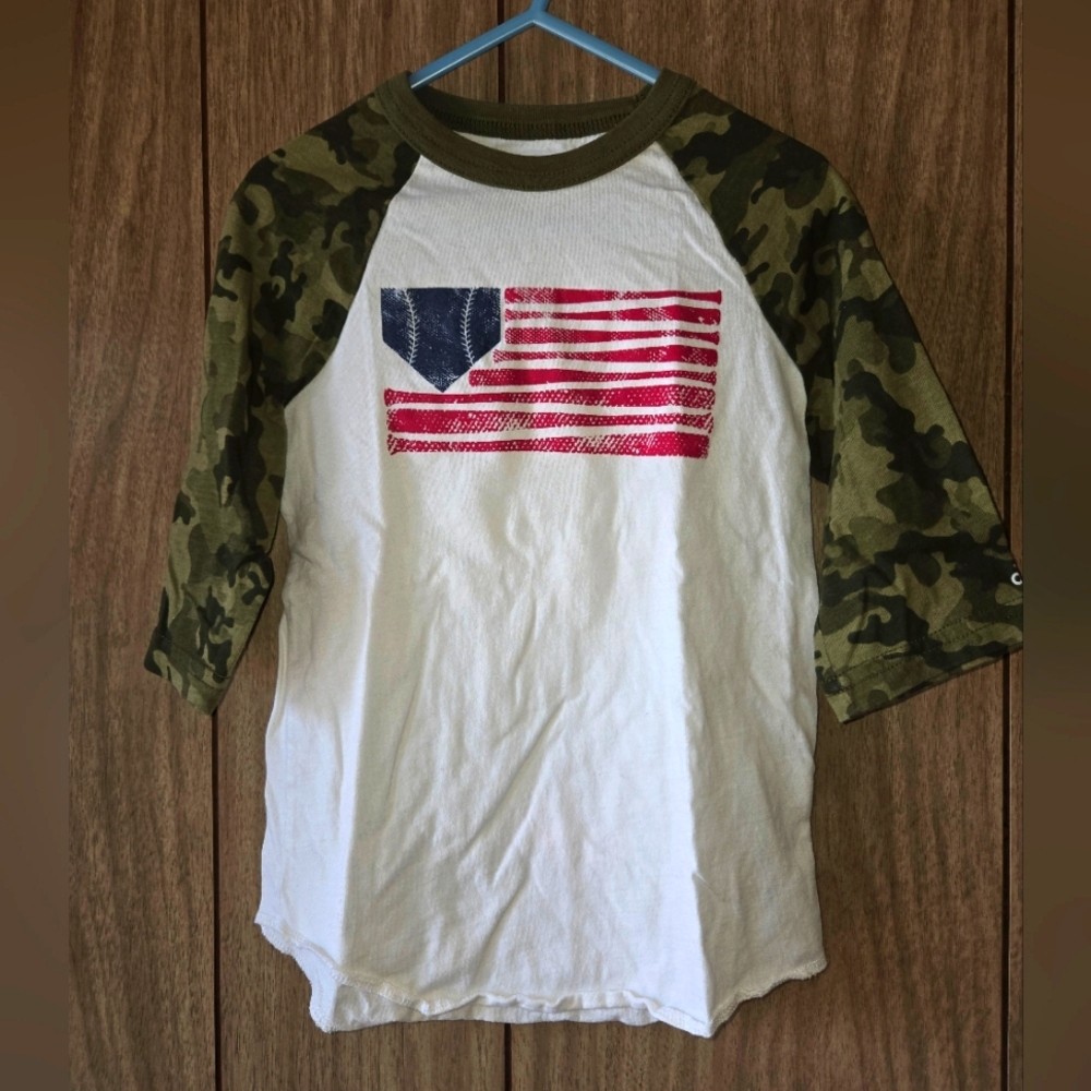 Adidas 3/4 Sleeve Raglan Youth Boys Shirt